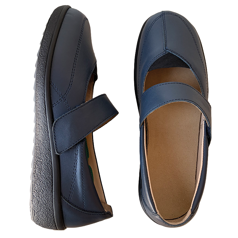 Ballerine Rosalie Bleu marine