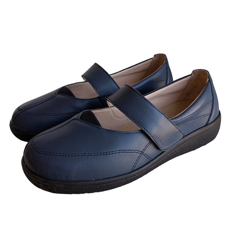 Ballerine Rosalie Bleu marine