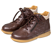 Bottine Bertille Marron Beige
