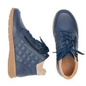 Bottine Bertille Bleu-Gris